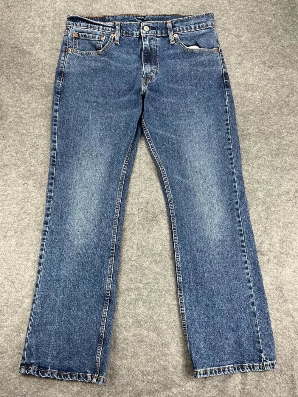 Levi's 527 Bootcut Leg Jeans Mens 33x30 Blue Denim Mid Rise 5-Pocket Medium Wash